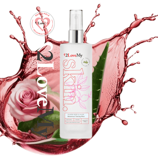 Silken Rose & Aloe Botanical Toning Mist - 2LoveMy